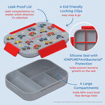 Bentgo Kids Snap & Go Lunch Box - TRUCKS