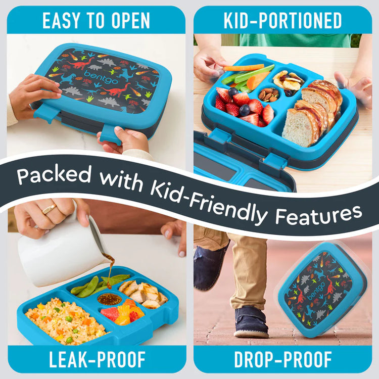 Bentgo Kids Prints Lunch Box - DINOSAURS