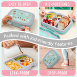 Bentgo Kids Prints Lunch Box - PUPPIES