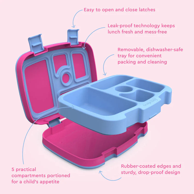 Bentgo Kids Prints Lunch Box - RAINBOWS & BUTTERFLIES