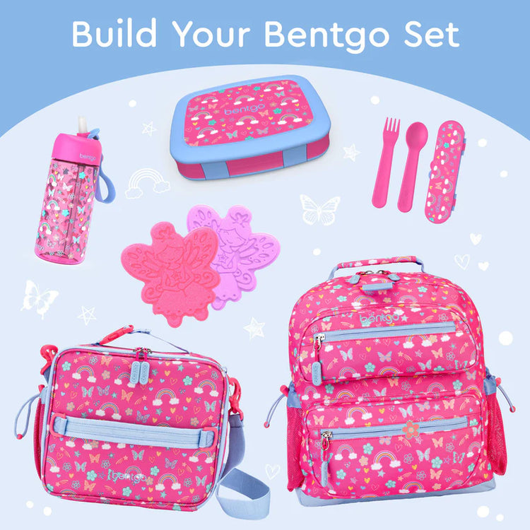 Bentgo Kids Prints Lunch Box - RAINBOWS & BUTTERFLIES