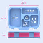 Bentgo Kids Prints Lunch Box - RAINBOWS & BUTTERFLIES