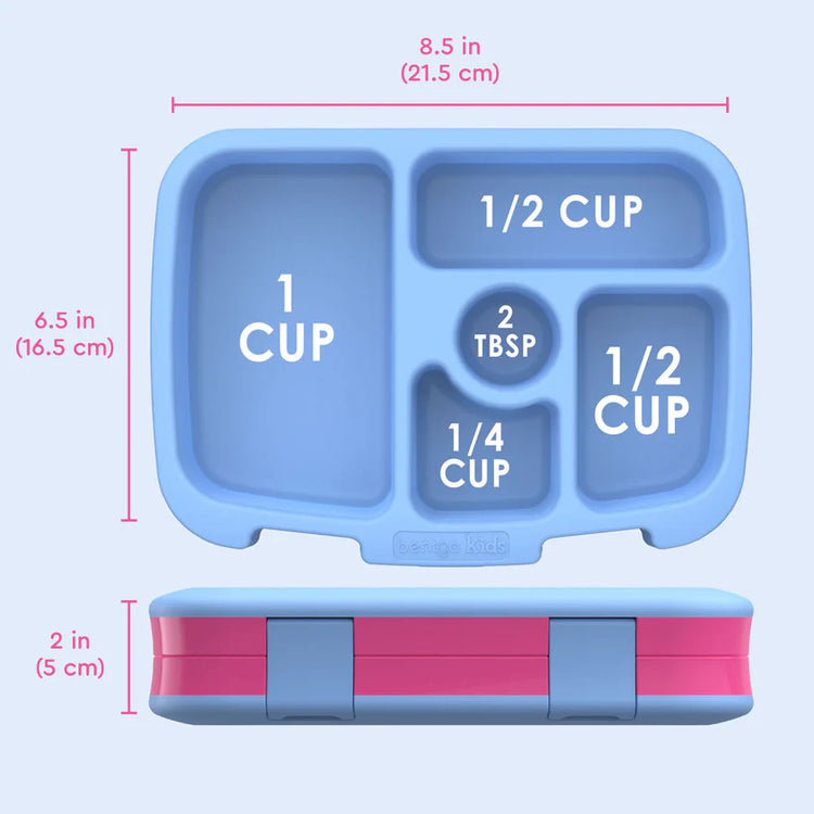 Bentgo Kids Prints Lunch Box - RAINBOWS & BUTTERFLIES