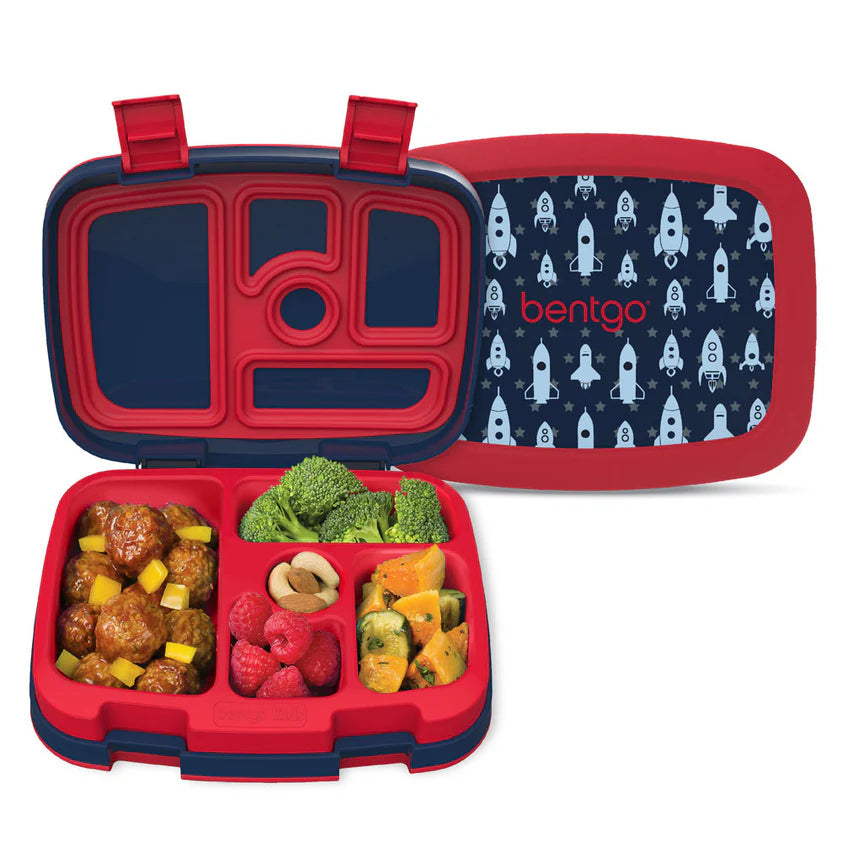 Bentgo Kids Prints Lunch Box - SPACE ROCKETS
