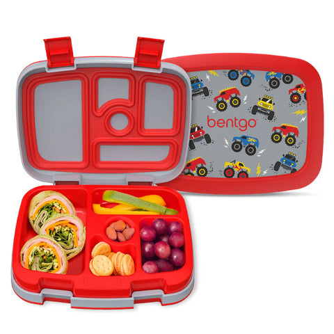 Bentgo Kids Prints Lunch Box - TRUCKS
