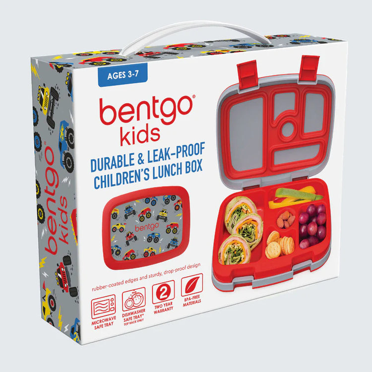 Bentgo Kids Prints Lunch Box - TRUCKS