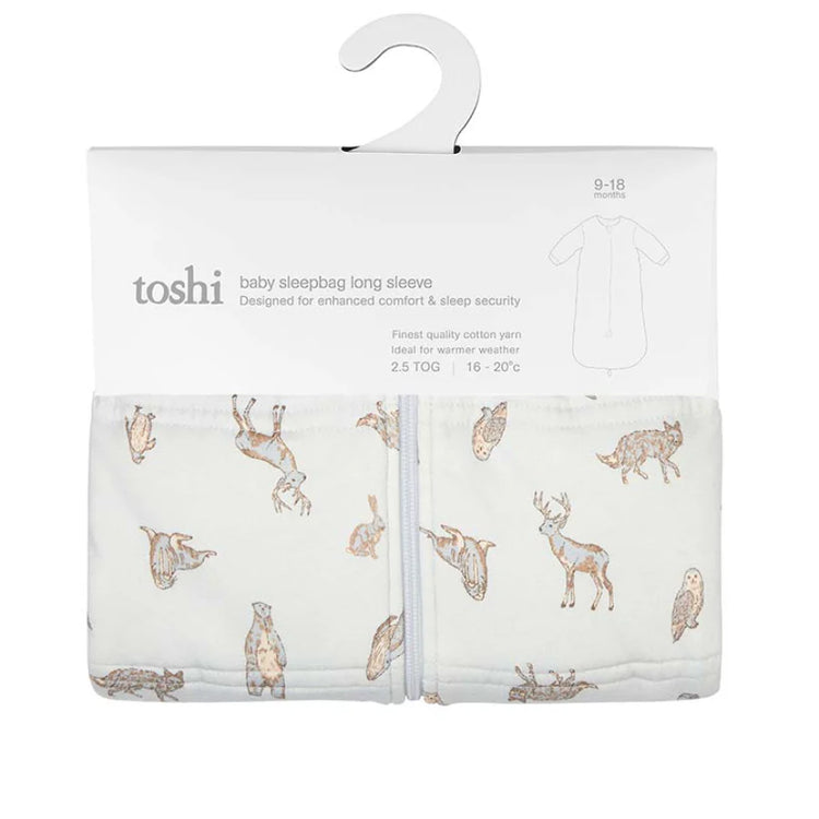Toshi Bayby Sleep Bag Classic Long Sleeve 2.5 TOG - ARCTIC