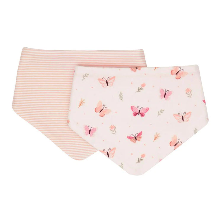 ALL4ELLA Bandana bibs 2pk - Sweet Butterfly