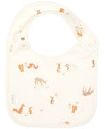 Toshi Baby Bib Classic Enchanted Forest Feather