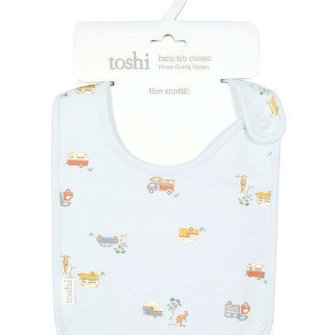 Toshi Baby Bib Classic Road Trip Dusk