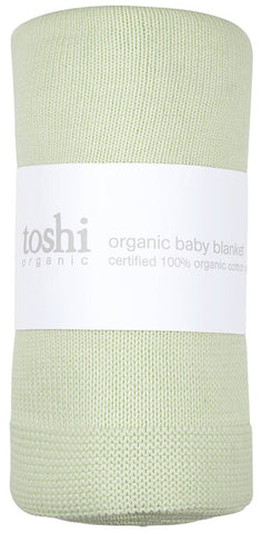 Toshi Organic Blanket Snowy Mist