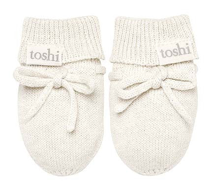 Toshi Organic Mittens Marley Cream