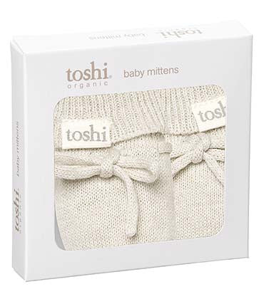 Toshi Organic Mittens Marley Cream