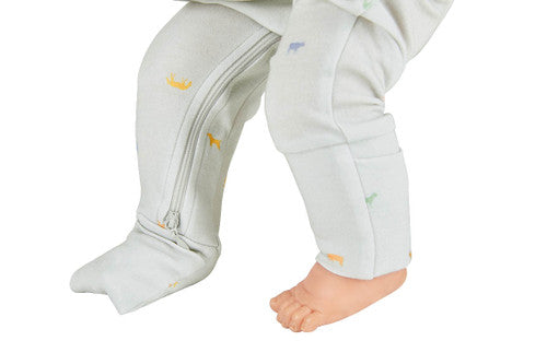 Toshi Onesie Long Sleeve Classic Barn Buddies Ash