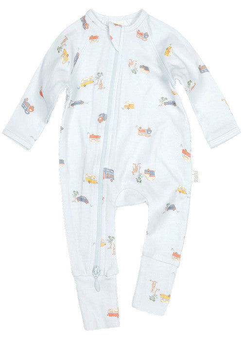 Toshi Onesie Long Sleeve Classic Road Trip Dusk