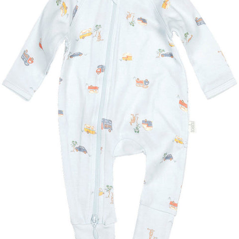 Toshi Onesie Long Sleeve Classic Road Trip Dusk