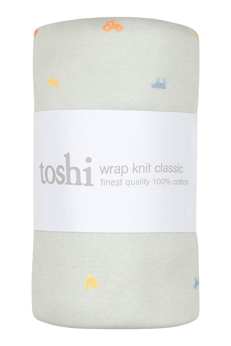 Toshi Wrap Knit Classic Barn Buddies Ash