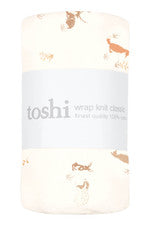 Toshi Wrap Knit Classic Enchanted Forest Feather