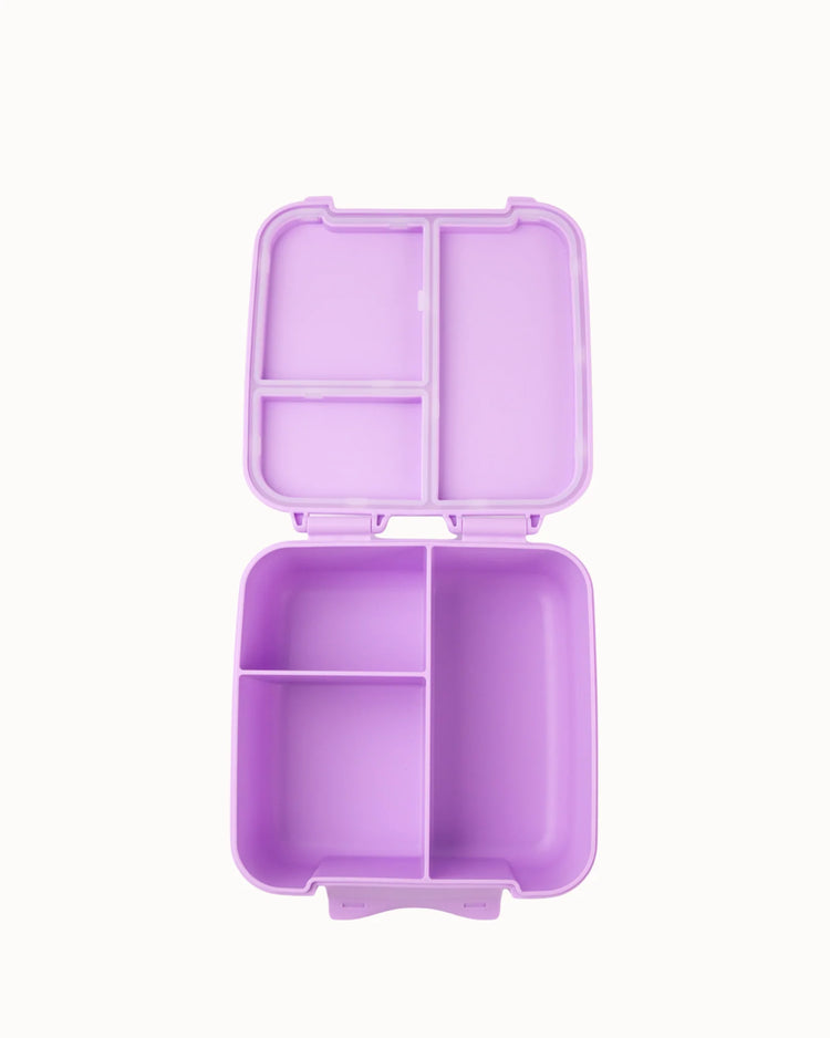 MontiiCo Bite Lunch Box - Lilac