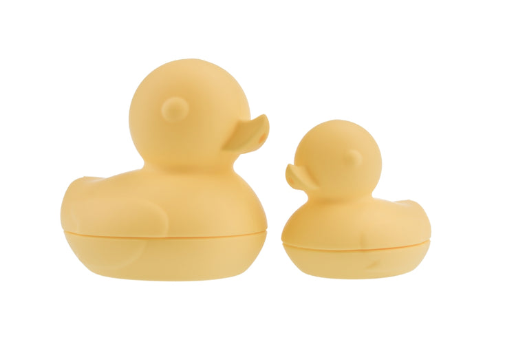 SILICONE BATH DUCKS 2PCS SET PACK