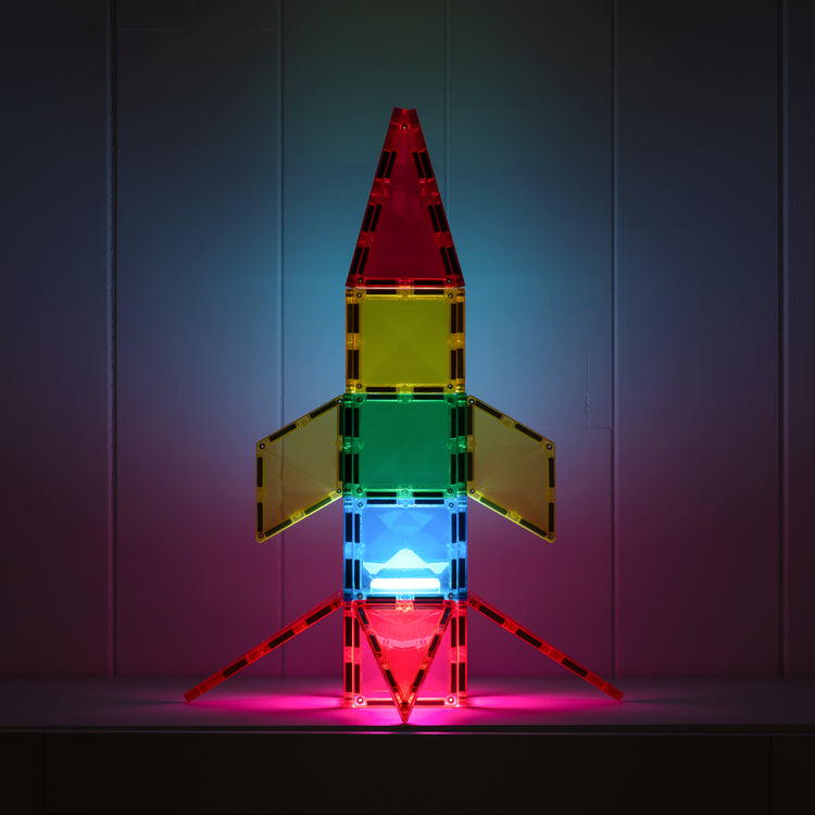 CONNETIX Light Up Rocket Pack 30 pc