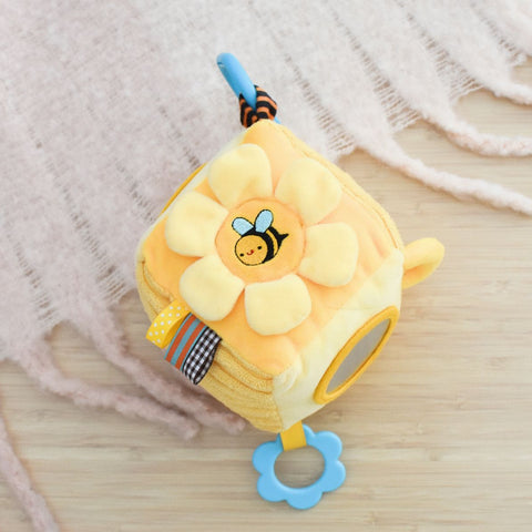 SNUGGLE BUDDY HUNNY BEE DISCOVERY CUBE