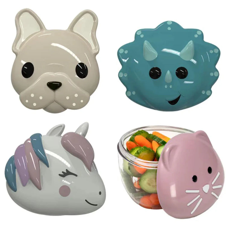 Melii LUXE SNACK CONTAINER -BULLDOG
