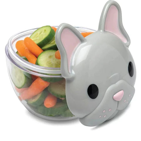 Melii LUXE SNACK CONTAINER -BULLDOG