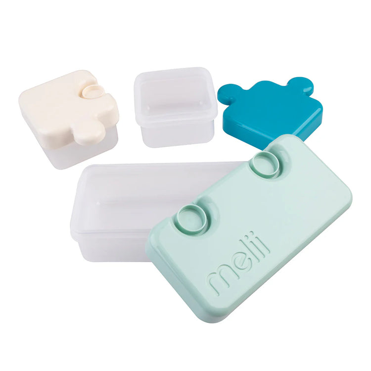 Melii Luxe Puzzle Container - Blue