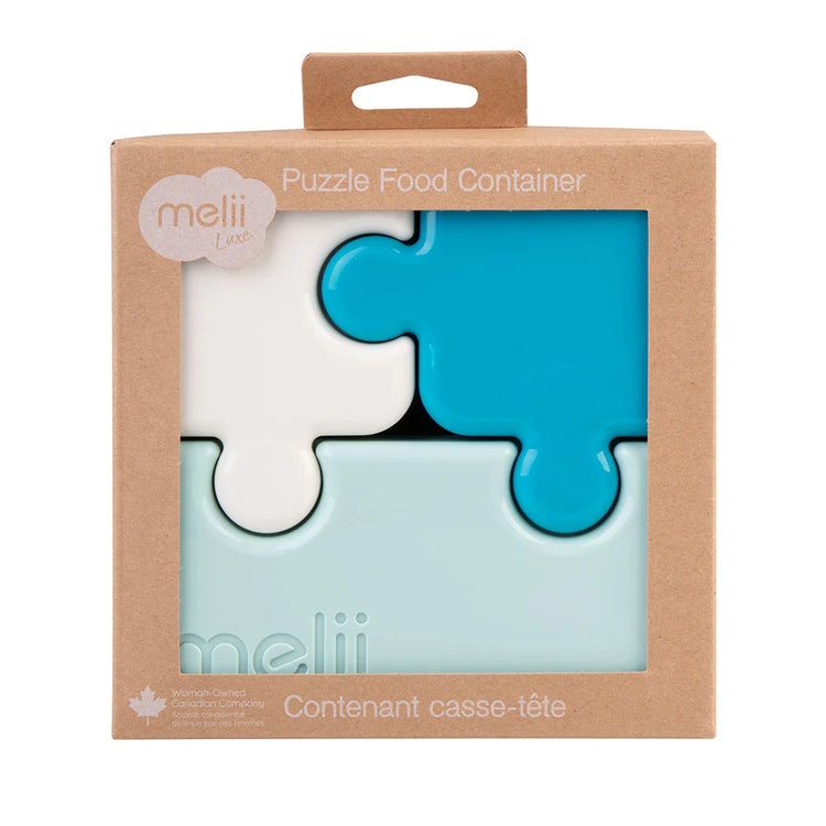 Melii Luxe Puzzle Container - Blue