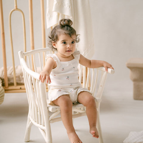 Aster&Oak CHERRY RUFFLE SET