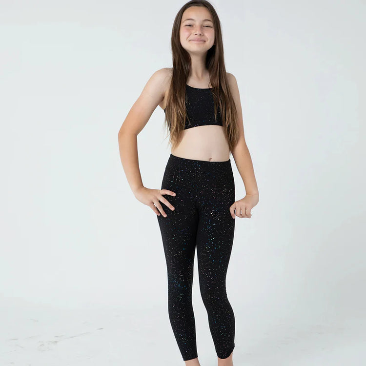 Lesimo Girls MellowTouch Collection Leggings - Mystic Gimmer