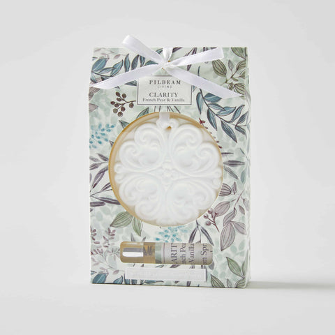 Pilbeam Living Scented Ceramic & 15ml Spray - Maidenhair Ginger Flower