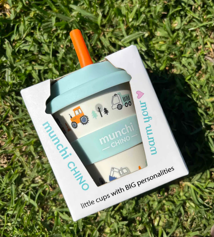 Munchi Chino Truck Babychino Cup - Straw Included
