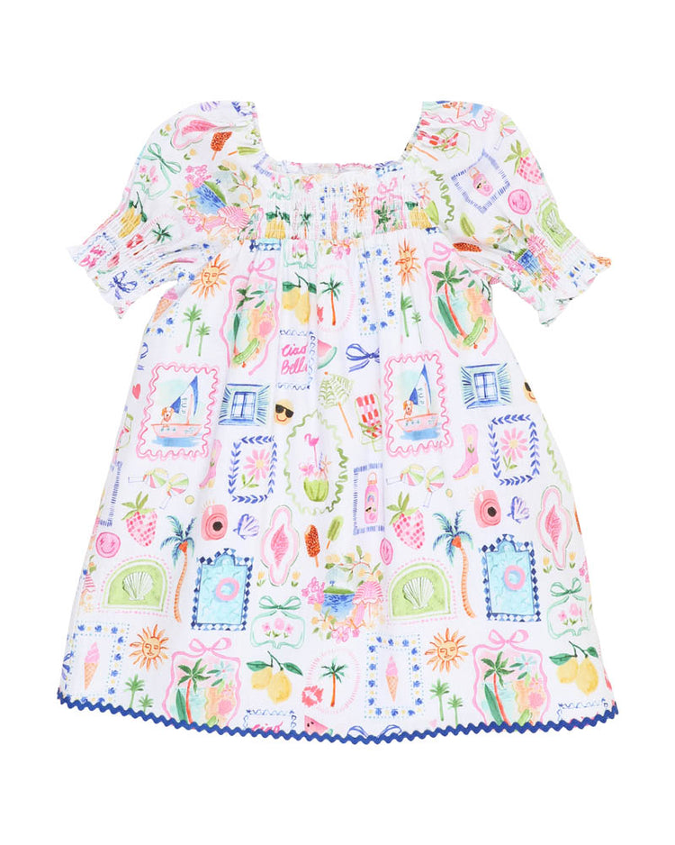 Fox&Finch SUMMER VACAY RIC RAC DRESS