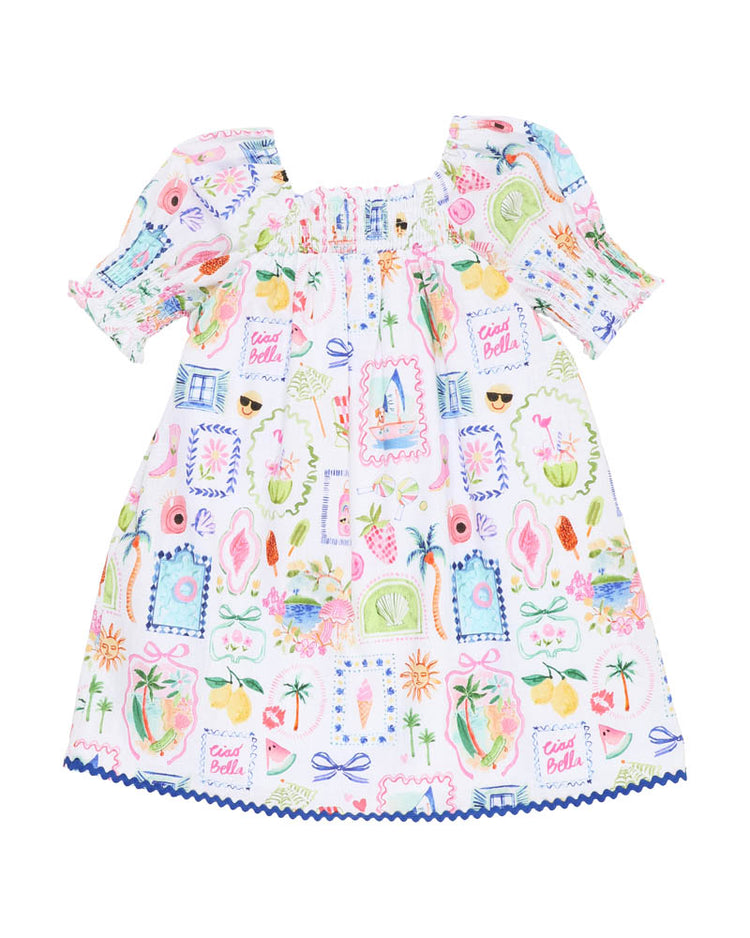 Fox&Finch SUMMER VACAY RIC RAC DRESS