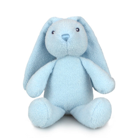 Frankie & Friends Bunny Rattle - Blue 20cm