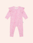 Huxbaby  Ditsy Floral Frill Romper