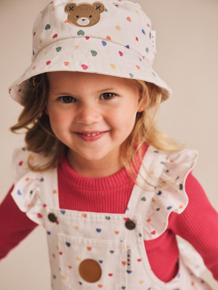Huxbaby Hux Heart Cake Pinafore Dress