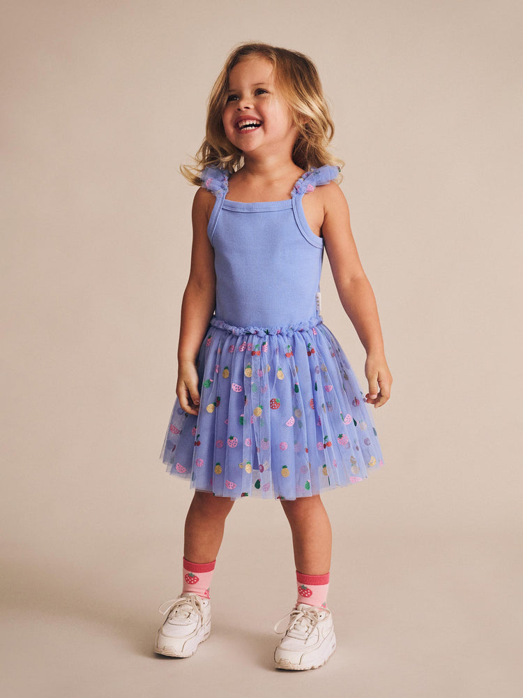 Huxbaby Hux Fruit Salad Summer Tulle Dress