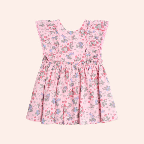 Huxbaby Hux Strawberry Garden Sunday Best Dress