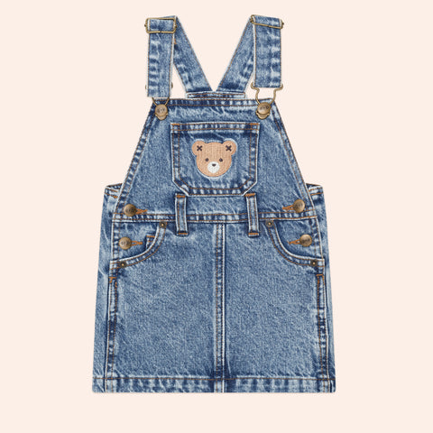 Huxbaby DREAMY  DENIM PINAFORE
