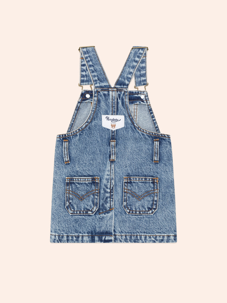 Huxbaby DREAMY DENIM PINAFORE