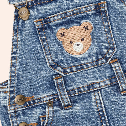 Huxbaby DREAMY  DENIM PINAFORE