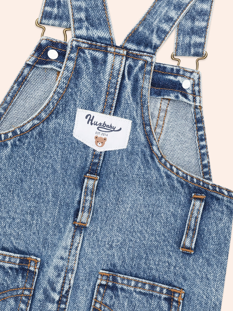 Huxbaby DREAMY DENIM PINAFORE
