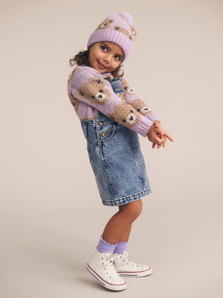 Huxbaby DREAMY DENIM PINAFORE