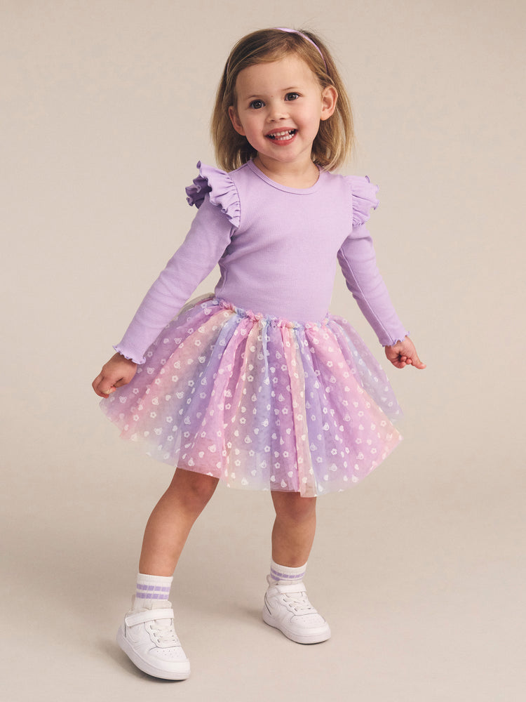 Huxbaby COTTON CANDY BALLET DRESS