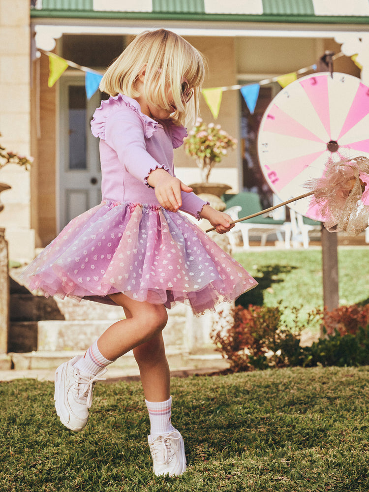 Huxbaby COTTON CANDY BALLET DRESS