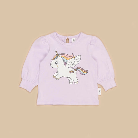 Huxbaby Magical Unicorn Puff Top (1Y-5Y)