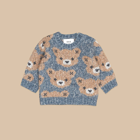 Huxbaby NIGHT HUXBEAR KNIT JUMPER